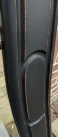 Antieke kuifspiegel, vintage spiegel