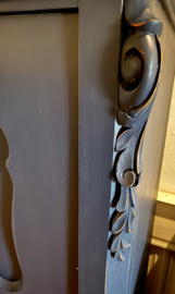 Antieke Biedermeier secretaire