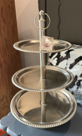 SALE!!! Etagère “zilver” met ring