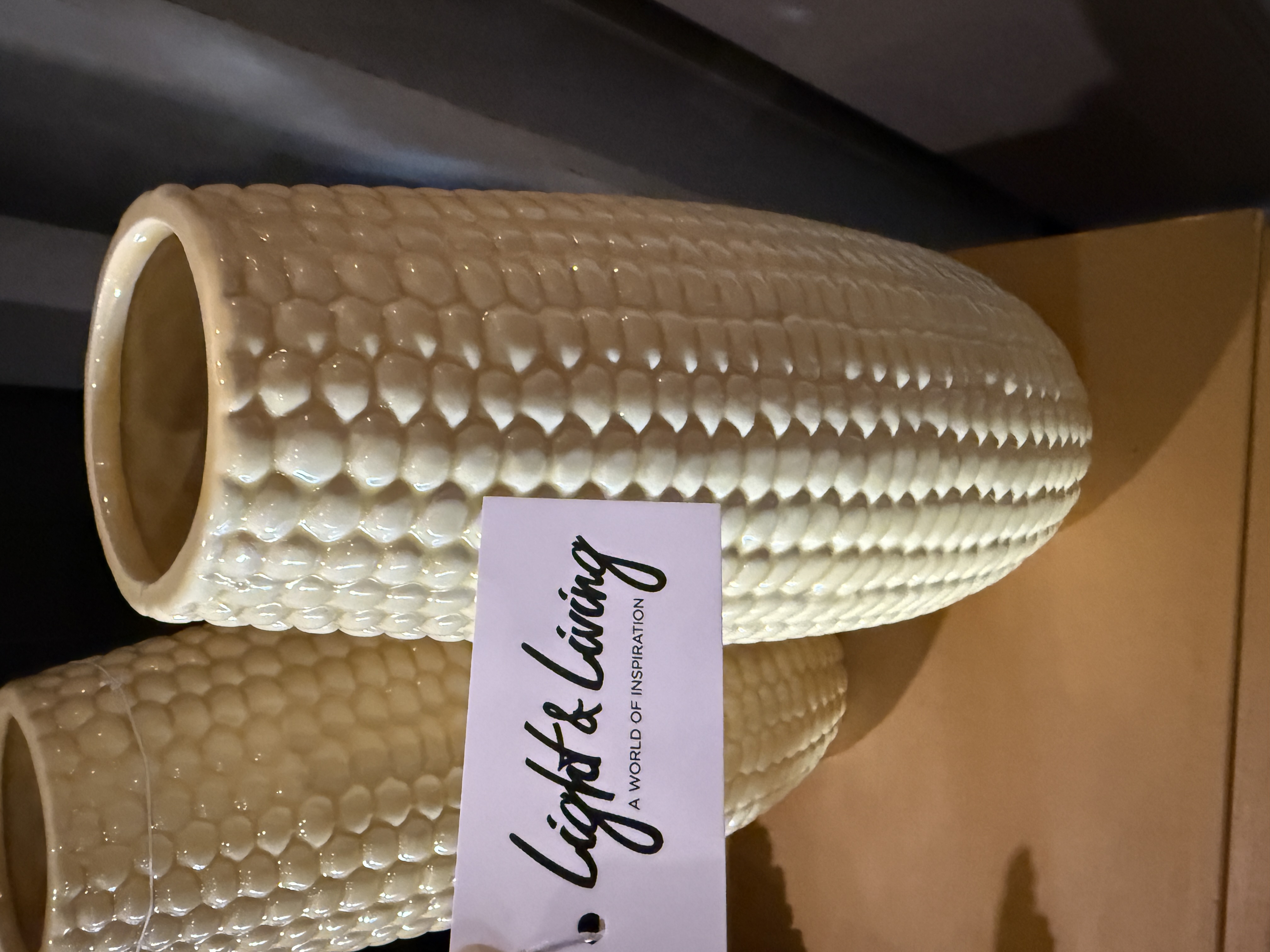 Light & Living vaas Corn 41cm.