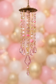 Luxe Mini Suncatchers Roze set van 5