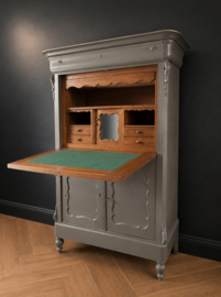 Antieke Biedermeier secretaire kast