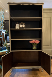Queen Ann boekenkast, vintage open kast