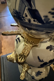 Trendy kandelaar Delfts Blauw