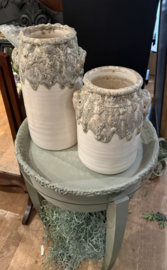 SALE!!! PTMD Set bloempotten, twee vazen
