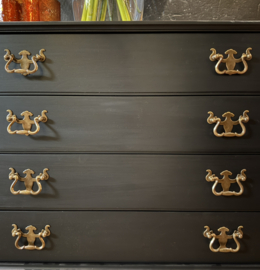 VERKOCHT Queen Ann dressoir, vintage kast