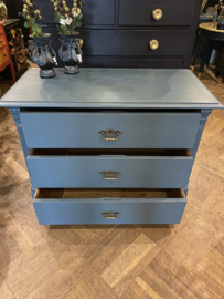 Antieke ladekast, vintage dressoir, kast