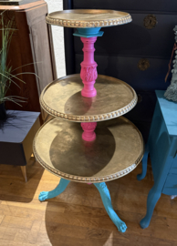 Antieke tafel etagère
