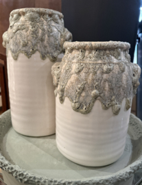 SALE!!! PTMD Set bloempotten, twee vazen
