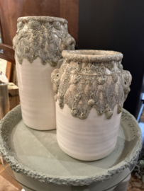 SALE!!! PTMD Set bloempotten, twee vazen