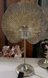 SALE!!! PTMD Zandro goud kandelaar schelp