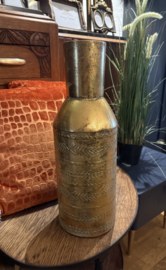 Oostere vaas antiek goud bottlevaas