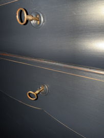 Antieke Biedermeier secretaire