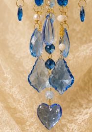 Luxe Mini Suncatchers Blauw set van 5