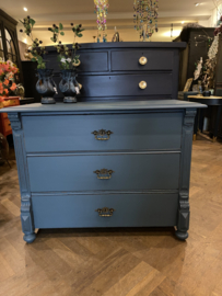Antieke ladekast, vintage dressoir, kast