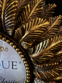 Fotolijst feather goud rond
