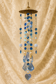 Luxe Mini Suncatchers Blauw set van 5