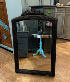 Brocante spiegel, vintage wandspiegel