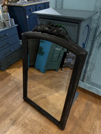 Brocante spiegel, vintage wandspiegel