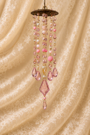 Luxe Mini Suncatchers Roze set van 5