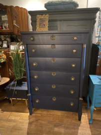 Antieke ladekast, Empire kast, chiffonnière