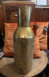 Oostere vaas antiek goud bottlevaas