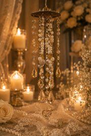Luxe Mini Suncatchers Champagne set van 5