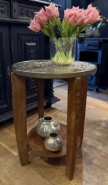 Vintage rooktafeltje, bijzettafel
