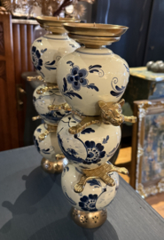 Trendy kandelaar Delfts Blauw
