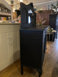 Antiek dressoir met spiegelopstand, vintage kast