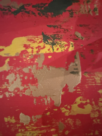 Uniek vintage, kastje oude kast