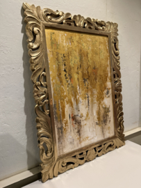 Schilderij goud in oude lijst