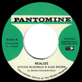 Richard McDonald & Glen Brown - Realize / Determination Skank 7"