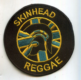 Skinhead Reggae Jamaica Patch Embroidered