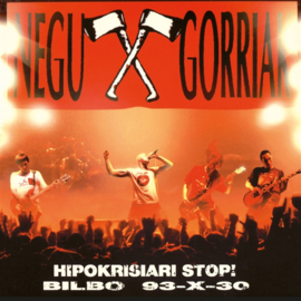 Negu Gorriak - Hipokrisiari Stop! (Bilbo 93-X-30) LP