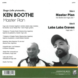 Ken Boothe - Master Plan 7"