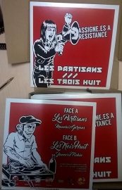 Les Partisans / Les Trois Huit - split 7"