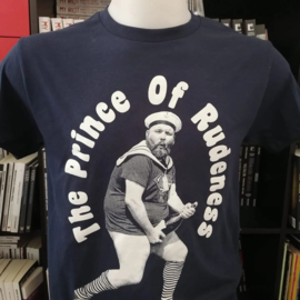 The Prince Of Rudeness - The Judge Dread Memorial T-SHIRT (navy blue)