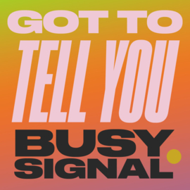 Busy Signal - Got To Tell You / Stay So 7"