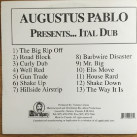 Augustus Pablo ‎- Ital Dub LP