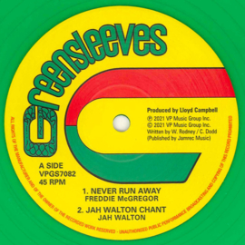 Freddie McGregor - Never Run Away 12"