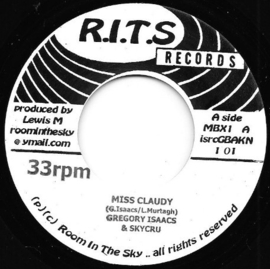 Gregory Isaacs / Anthony Que - Miss Claudy / Nah Remember 7"