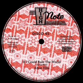 Alton Ellis / The Soul Syndicate ‎- If I Could Rule The World / Lava 12"