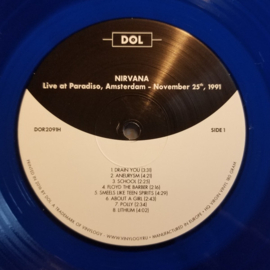 Nirvana - Live At Paradiso LP
