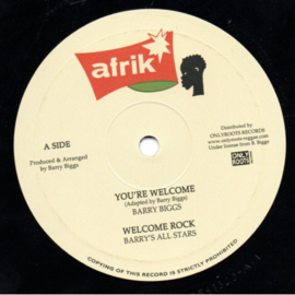 Barry Biggs - You're Welcome / Welcome Rock 10"