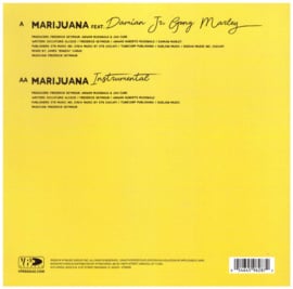 Jah Cure Feat. Damian 'Jr. Gong' Marley - Marijuana 7"