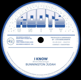 Bunnington Judah - I Know 7"