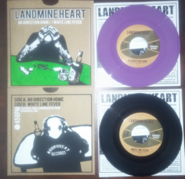 Landmine Heart - No Direction Home b/w White Line Fever 7"