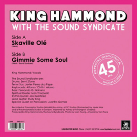 King Hammond With The Sound Syndicate - Skaville Olé / Gimmie Some Soul 7"