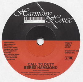 Beres Hammond - Call To Duty 7"
